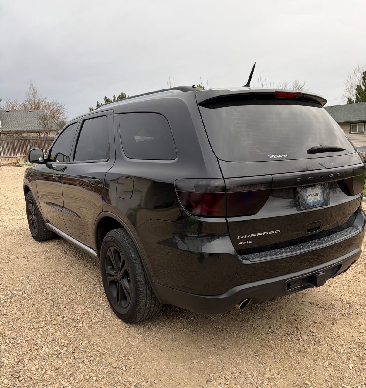 Tint, taillights, new headlights, led everything, wheels, exhaust, cold air intake, new CarPlay radio, and a few other things 