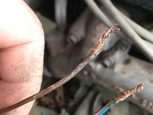 And these were the other two wires that go back to 