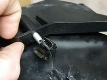 Adjuster busted off the housing.