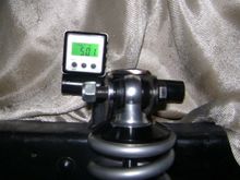 Drivers side on the a-arm mount tube. Still over a degree of difference. 