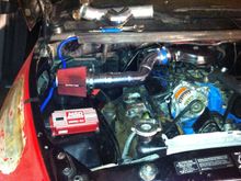 Tube ran kinda ( gotta cub one of the straight pipes down a bit specter intake pipes and filter