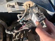 Just triple checking to be 100%. This is the one. It will be the white wire with a purple strip that is the return wire correct? 