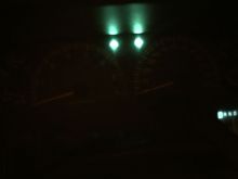 Only thing I see when I swish my headlights on it's a solid light on the dash but I get nothing else,