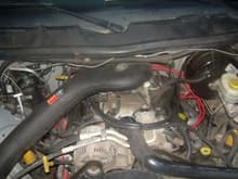 engine bay , with K&amp;N intake ,52 mm fastman,msd coil/wires, 1.7 harland sharps rollor rocker,