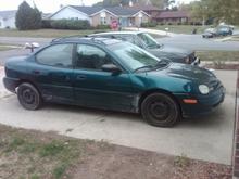 my 97 dodge neon 2.0L sohc 3 speed automatic, it was free