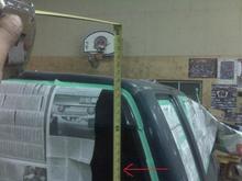 stock height is red arrow