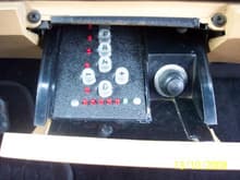 push button shifter and starter button