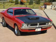 1972 Dodge Demon 340 at the Chrysler Museum