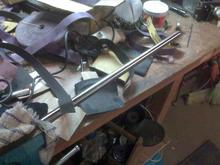 sanded the rusty barrel smooth as a babies ass and reblued...