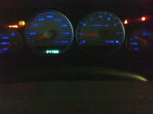 my srt4 cluster i replaced the bulbs for the blue leds!