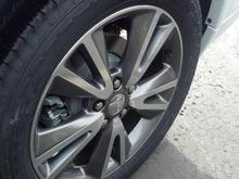 20" Polished Aluminum with mineral gray Pockets