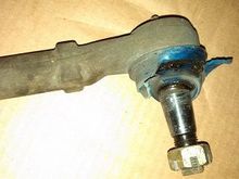 rockauto tie rod end blue boot failure