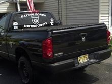 black bumper rear