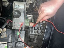 Resistance to ground at 85