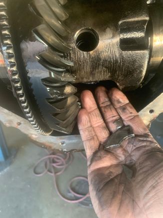 Part of a clutch pack.