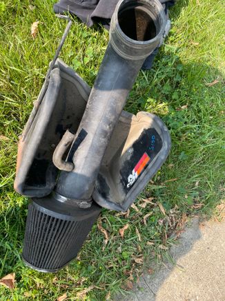 As a bonus, I found a K&N CAI !! Not sure how much it costs brand new but still a steal for $18.