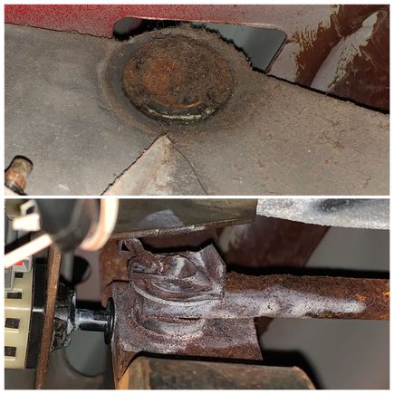 Which one is the one I should unhook, the top “e” clip that supports the pedal, or the weird clip hooking the rod? 