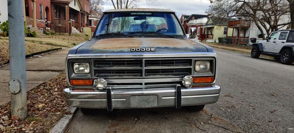 Font of the truck as I bought it