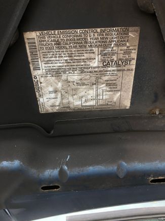 Is this federal and california emissions? i’m trying to buy a wiring harness for the 5.9 swap but this truck says it conforms to both lol