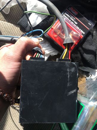 And last but not least, what is this black box underneath the steering wheel spliced into the wiring harness???
thanks
