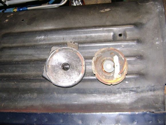 Hit the horn button with power and ground in the right spots, and it blew the horn apart and scared me half to death. 