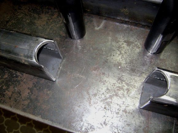 This was notched with a grinder, so it isnt perfect.