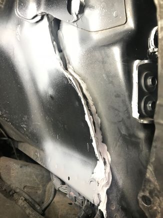 Firewall and door hinges