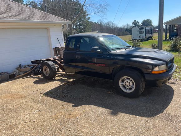 My 1999 Dodge Dakota sport. 