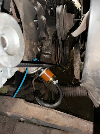 Fuel filter that guy has on truck.