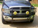 aries brushguard with 2 ks daylighters long range