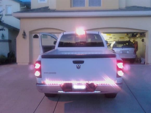 Light Bar under tailgate