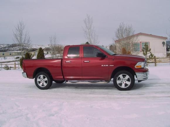 B-pillars removed,2" leveling kit in front.