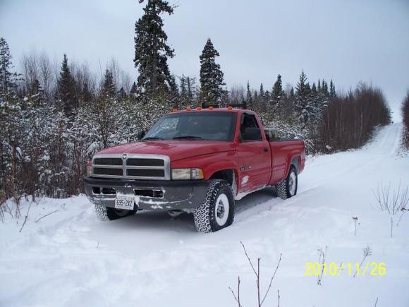 Love the NorthWestern Ontario Winters, 14'' of snow