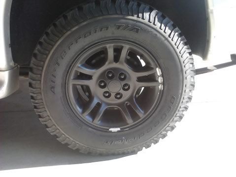 BfG TA KO 31's tire and wheel