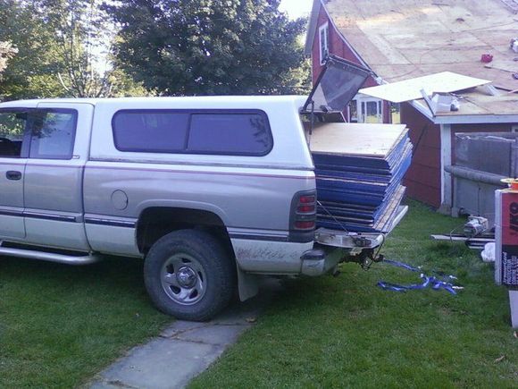 This truck actually gets used. Try that with a ford :p