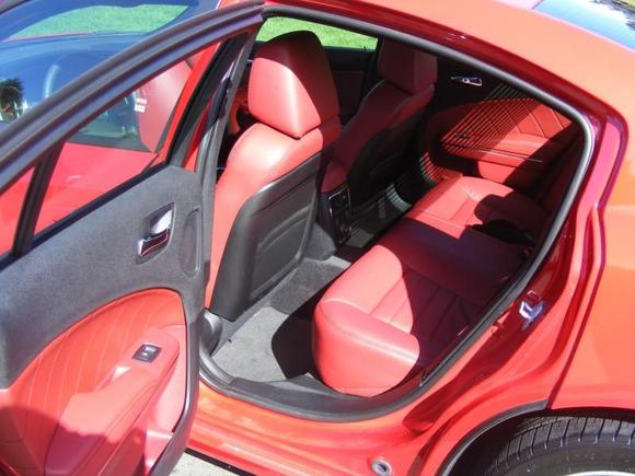 Red Leather Looks Sick!
