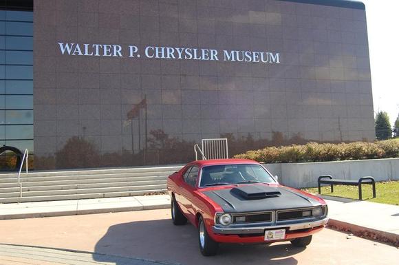 1972 Dodge Demon 340 at the Chrysler Museum