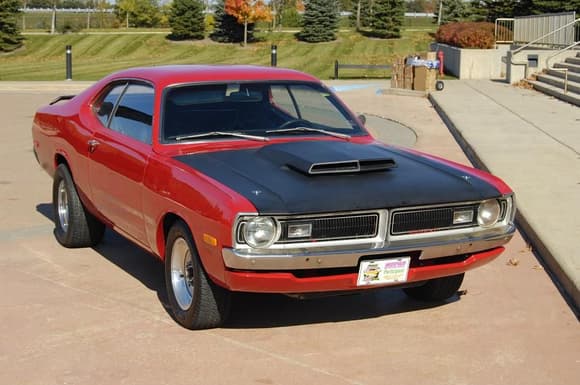 1972 Dodge Demon 340 at the Chrysler Museum