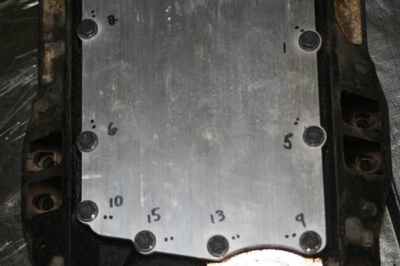 dots so I remember I torqued the particular bolt (1st dot means/ment that bolt was torqued to 12 in. lbs. and second dot represents 48 in. lbs. and so on...helpful if you have memory issues eh..