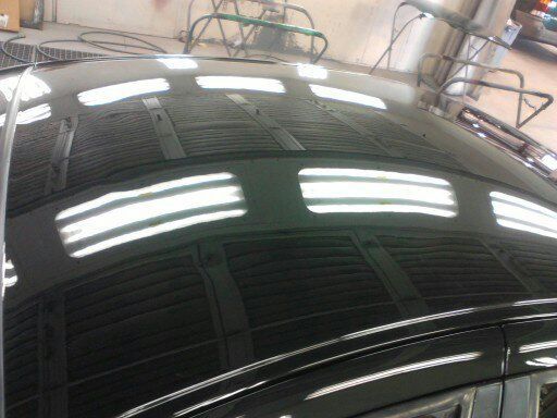 The roof was having the typical paint problem all fixed now!