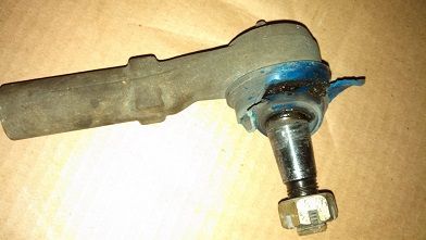 rockauto tie rod end blue boot failure