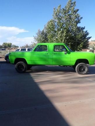Double Cab Dodge  wish to sale for $7500.
