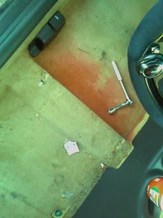 I wanna STRANGLE the previous owner! Who the @#$% drinks KOOL-AID in a car with tan carpets?!
