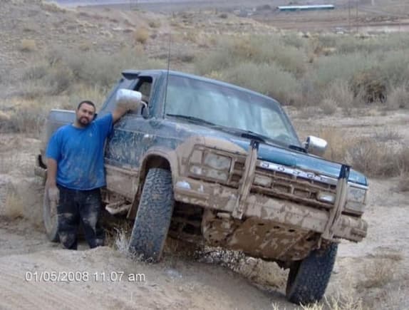 me and my 93 dakota flex