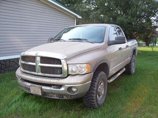 I went through a pond in a corn field and damn near sunk, The entire front end is covered because I rammed through a hole at 15mph and made a tidal wave