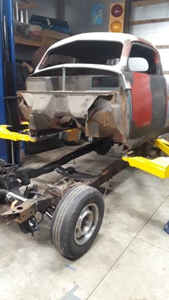 Setting the Stude Cab