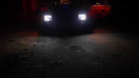 This is just the led driving lamps turned on