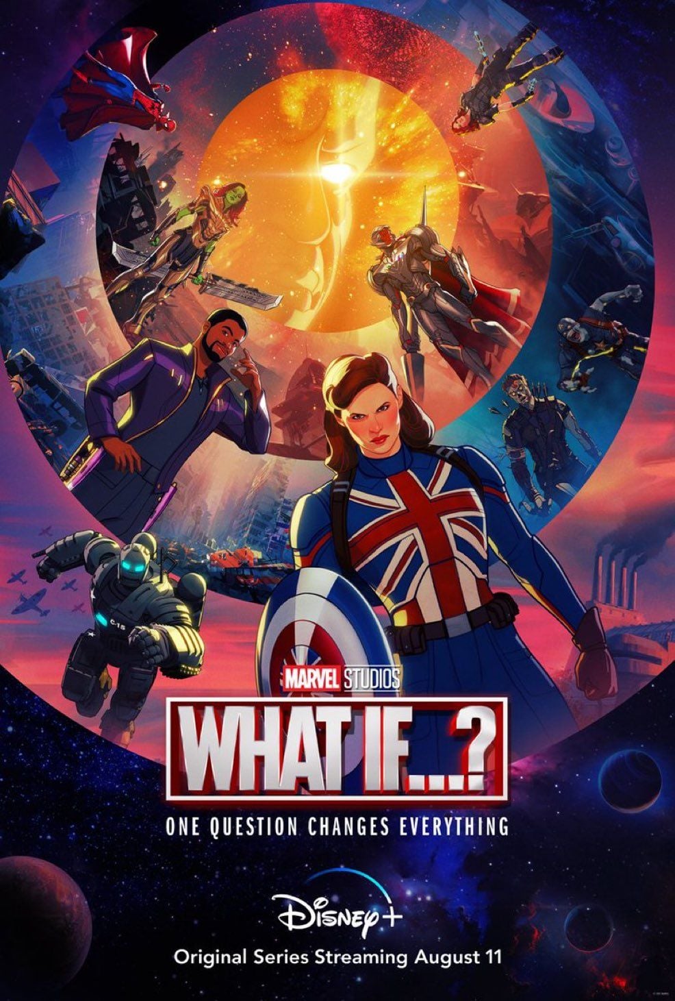 Marvel Studios What If...? (Disney +) Premieres 8/11/21