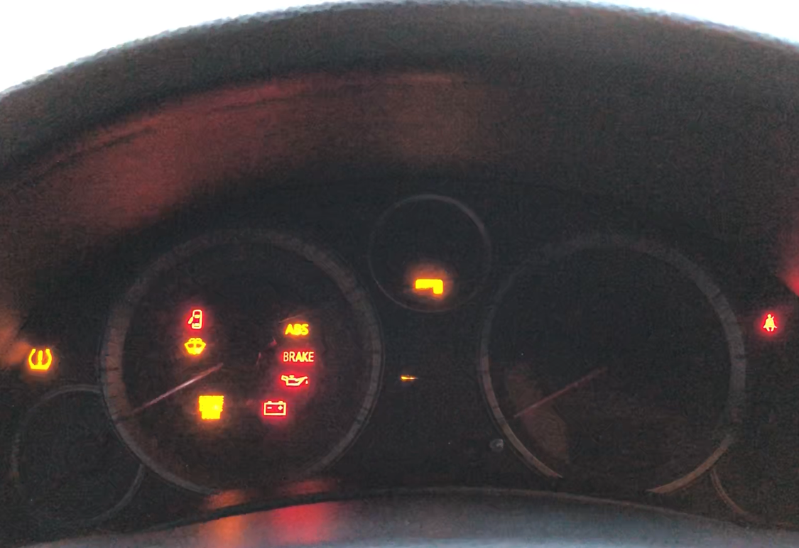 SRS Light Doesn't Blink On Startup G35Driver Infiniti G35 & G37