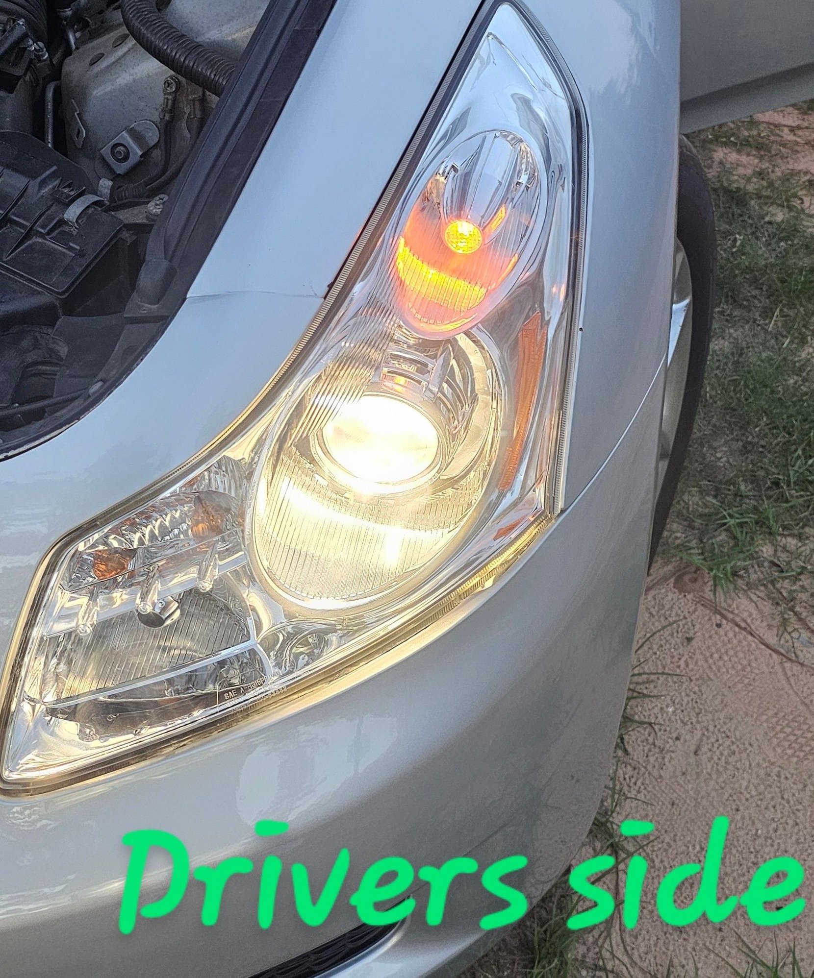 Headlight does not fit properly .. LED bulbs not installed as requested??